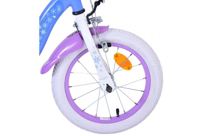 Disney Frozen 2 Kinderfiets - Meisjes - 14 inch - Blauw/Paars