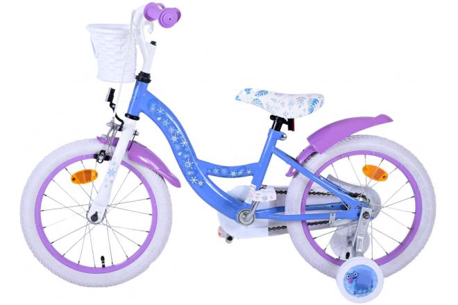 Disney Frozen 2 Kinderfiets - Meisjes - 16 inch - Blauw/Paars