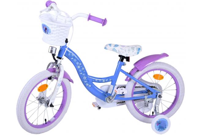 Disney Frozen 2 Kinderfiets - Meisjes - 16 inch - Blauw/Paars