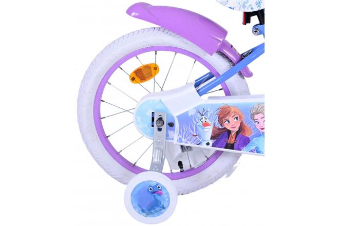 Disney Frozen 2 Kinderfiets - Meisjes - 16 inch - Blauw/Paars