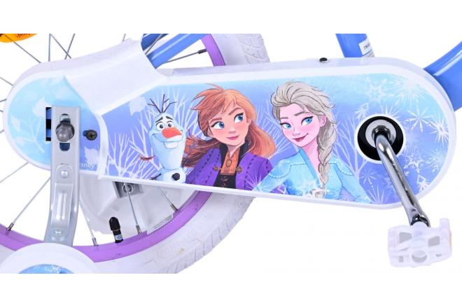 Disney Frozen 2 Kinderfiets - Meisjes - 16 inch - Blauw/Paars