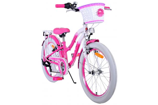 Volare Lovely Kinderfiets - Meisjes - 20 inch - Roze - 6 versnellingen