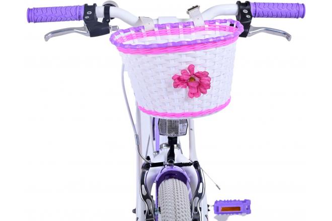 Volare Lovely Kinderfiets - Meisjes - 20 inch - Paars - Twee handremmen