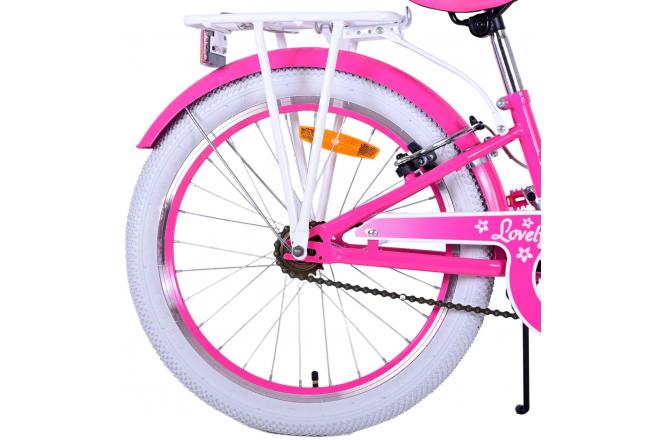 Volare Lovely Kinderfiets - Meisjes - 20 inch - Roze - Twee handremmen