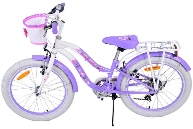 Volare Lovely Kinderfiets - Meisjes - 20 inch - Paars - 6 versnellingen