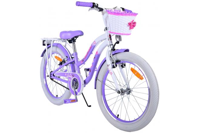 Volare Lovely Kinderfiets - Meisjes - 20 inch - Paars - Twee handremmen