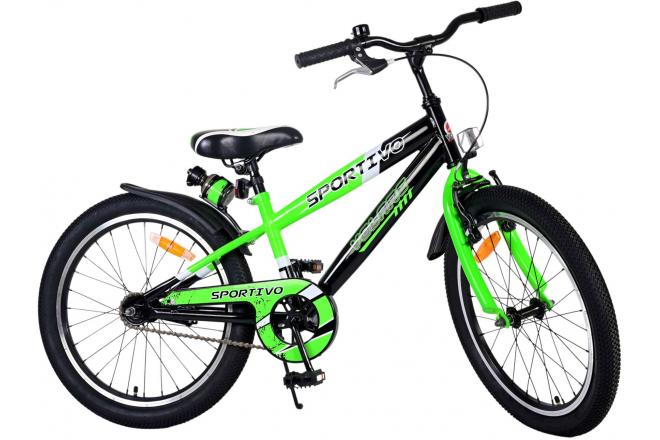 Volare Sportivo Kinderfiets - Jongens - 20 inch - Groen