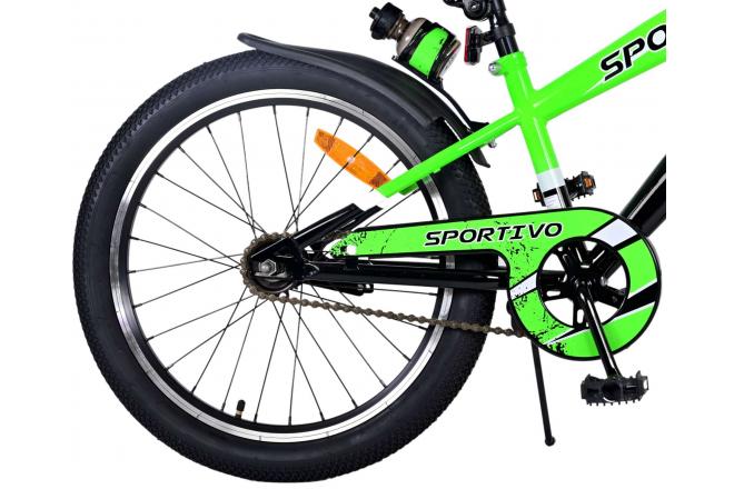 Volare Sportivo Kinderfiets - Jongens - 20 inch - Groen