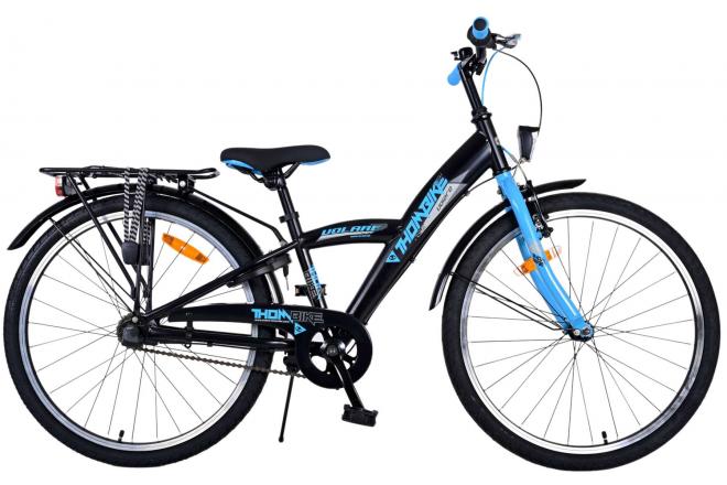Volare Thombike Kinderfiets – Jongens – 24 inch – Zwart Blauw – 3 versnellingen