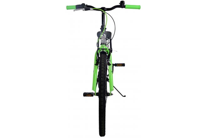 Volare Thombike Kinderfiets - Jongens - 24 inch - Groen Zwart - 3 versnellingen