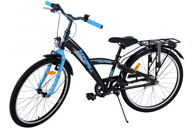 Volare Thombike Kinderfiets - Jongens - 24 inch - Zwart Blauw - 3 versnellingen