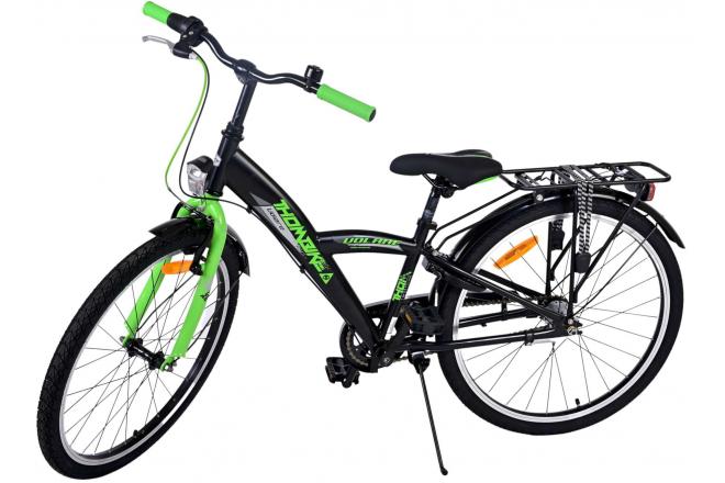 Volare Thombike Kinderfiets - Jongens - 24 inch - Groen Zwart - 3 versnellingen