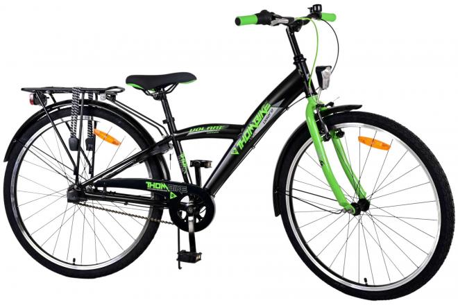 Volare Thombike Kinderfiets - Jongens - 26 inch - Zwart Groen - 3 versnellingen