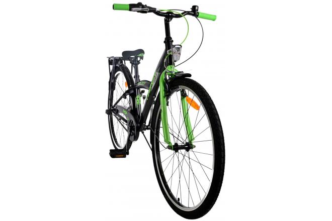 Volare Thombike Kinderfiets - Jongens - 26 inch - Zwart Groen - 3 versnellingen