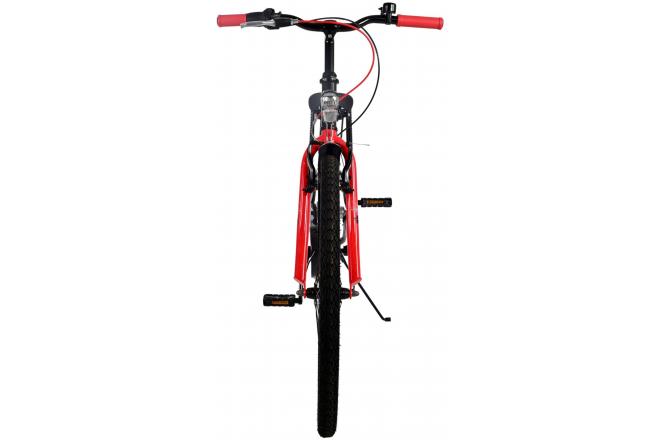 Volare Thombike Kinderfiets - Jongens - 26 inch - Zwart Rood - 3 versnellingen