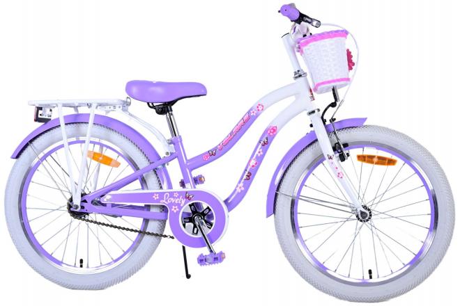 Volare Lovely Kinderfiets - Meisjes - 20 inch - Paars