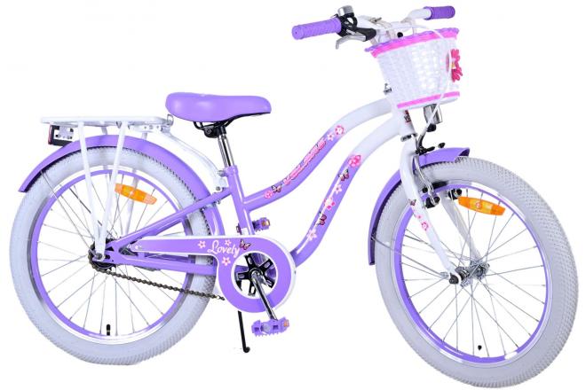 Volare Lovely Kinderfiets - Meisjes - 20 inch - Paars