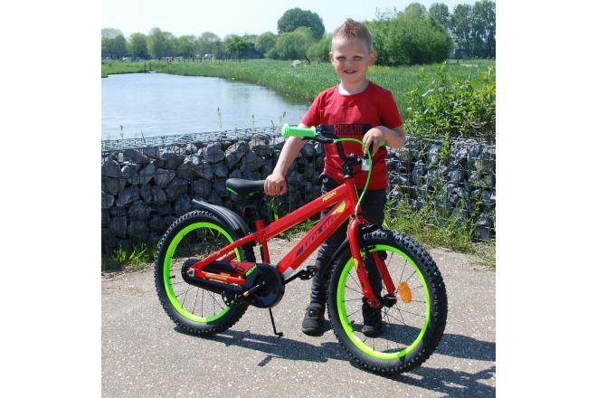 Volare Rocky Kinderfiets - Jongens - 16 inch - Rood