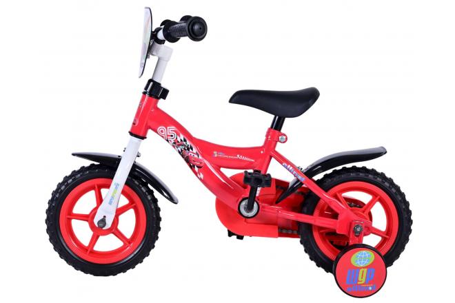 Disney Cars Kinderfiets - Jongens - 10 inch - Rood