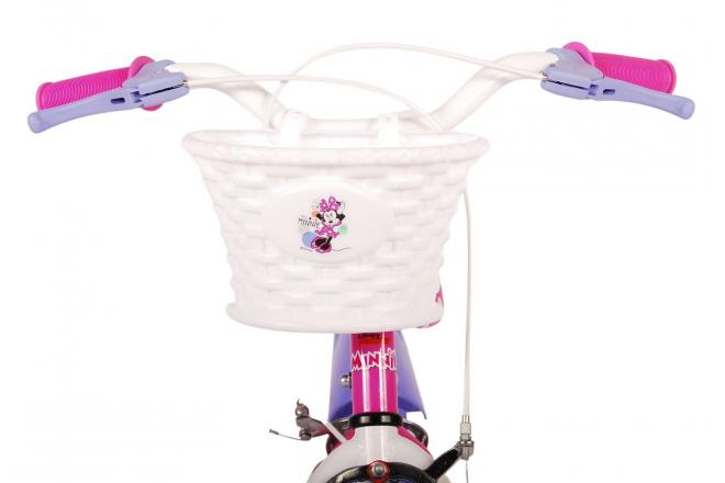 Disney Minnie Cutest Ever! Kinderfiets - Meisjes - 12 inch - Roze - Twee handremmen