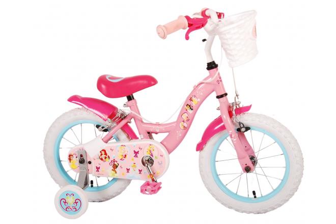 Disney Princess Kinderfiets - Meisjes - 14 inch - Roze - Twee handremmen