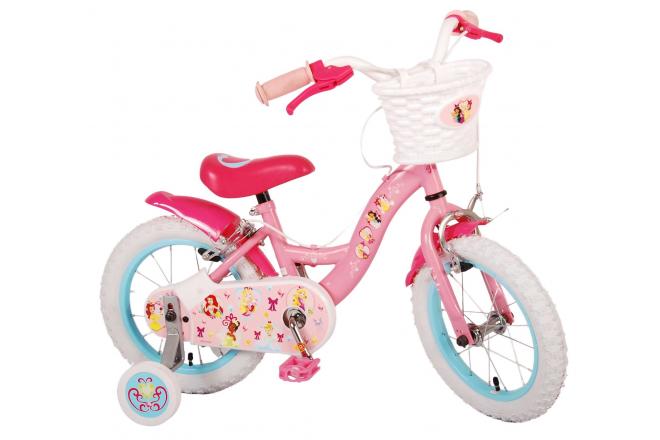 Disney Princess Kinderfiets - Meisjes - 14 inch - Roze - Twee handremmen