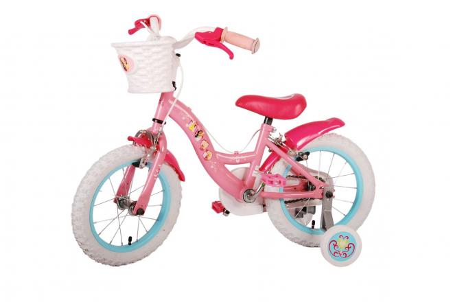 Disney Princess Kinderfiets - Meisjes - 14 inch - Roze - Twee handremmen