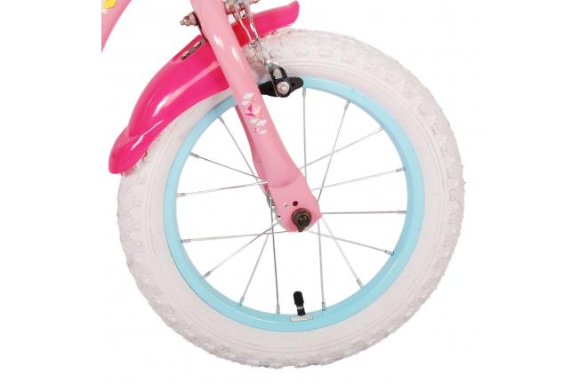 Disney Princess Kinderfiets - Meisjes - 14 inch - Roze - Twee handremmen