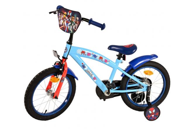 Spidey Kinderfiets - Jongens - 16 inch - Blauw