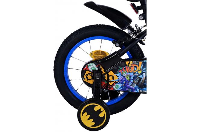 Batman Kinderfiets - Jongens - 14 inch - Zwart - Twee handremmen