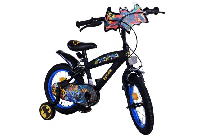 Batman Kinderfiets - Jongens - 14 inch - Zwart - Twee handremmen