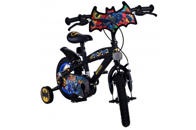 Batman Kinderfiets - Jongens - 12 inch - Zwart - Twee handremmen