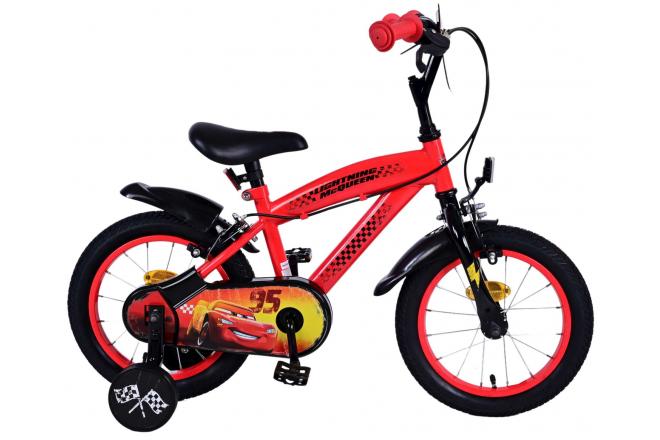 Disney Cars Kinderfiets - Jongens - 14 inch - Rood - 2 handremmen