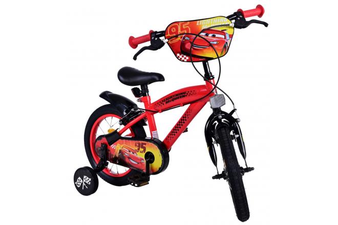 Disney Cars Kinderfiets - Jongens - 14 inch - Rood - 2 handremmen