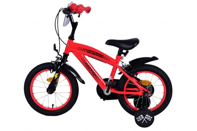 Disney Cars Kinderfiets - Jongens - 14 inch - Rood - 2 handremmen