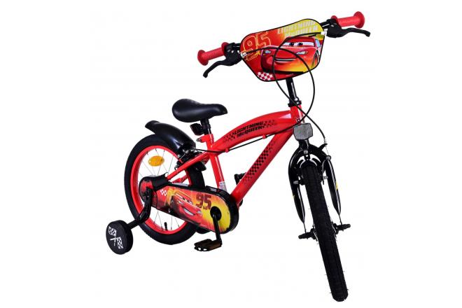 Disney Cars Kinderfiets - Jongens - 16 inch - Rood - 2 handremmen