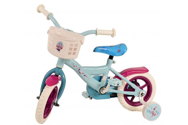 Disney Frozen 2 Kinderfiets - Meisjes - 10 inch - Blauw/Paars