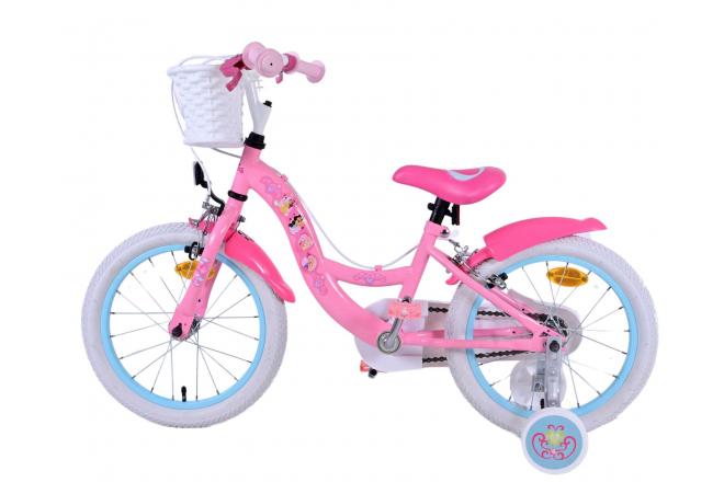 Disney Princess Kinderfiets - Meisjes - 16 inch - Roze - Twee Handremmen