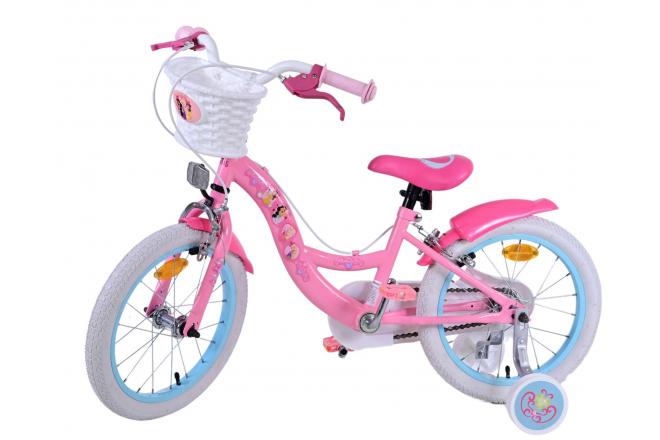 Disney Princess Kinderfiets - Meisjes - 16 inch - Roze - Twee Handremmen