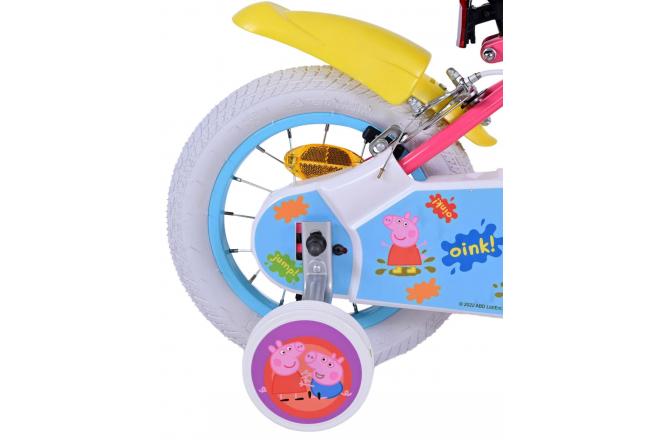 Peppa Pig Kinderfiets - Meisjes - 12 inch - Roze - Twee handremmen