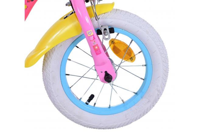 Peppa Pig Kinderfiets - Meisjes - 12 inch - Roze - Twee handremmen