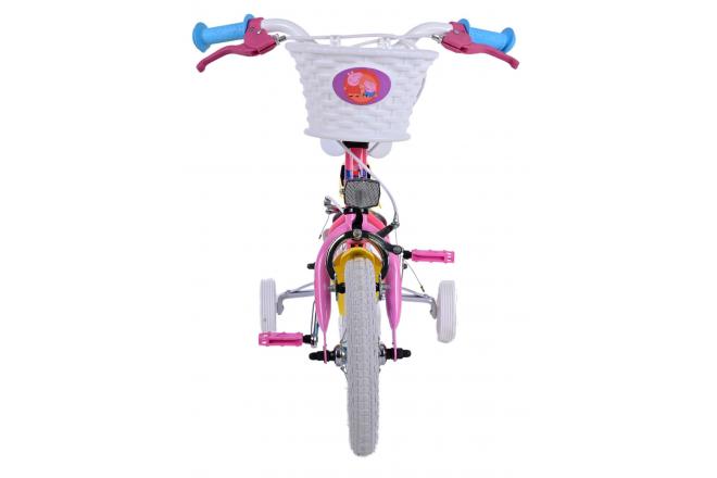 Peppa Pig Kinderfiets - Meisjes - 12 inch - Roze - Twee handremmen