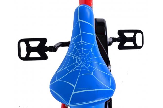 Ultimate Spider-Man Kinderfiets - Jongens - 12 inch - Blauw/Rood - Twee handremmen