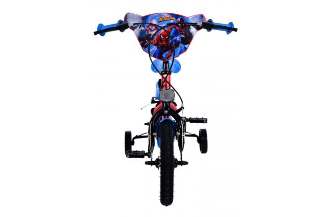 Ultimate Spider-Man Kinderfiets - Jongens - 12 inch - Blauw/Rood - Twee handremmen