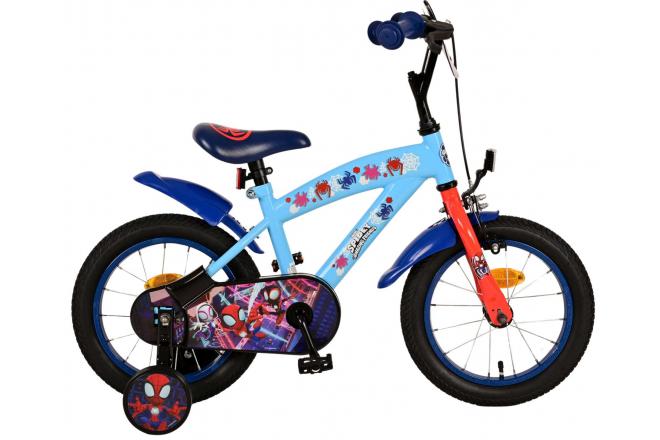 Spidey Kinderfiets - Jongens - 14 inch - Blauw