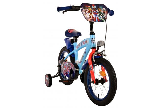 Spidey Kinderfiets - Jongens - 14 inch - Blauw