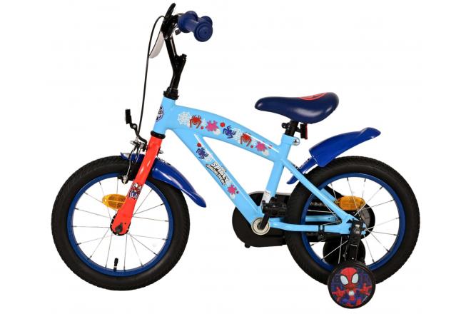 Spidey Kinderfiets - Jongens - 14 inch - Blauw