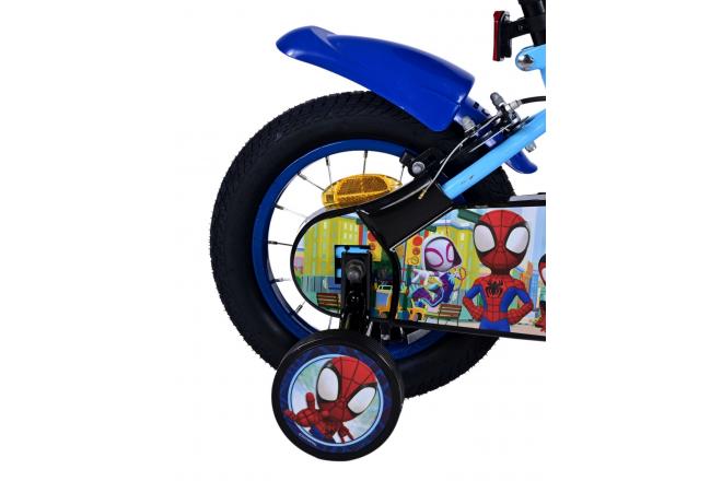 Spidey Kinderfiets - Jongens - 12 inch - Blauw - Twee handremmen