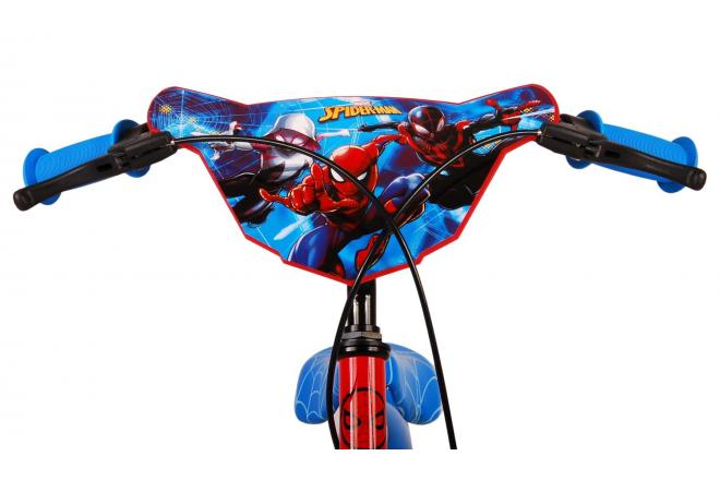 Ultimate Spider-Man Kinderfiets - Jongens - 16 inch - Blauw/Rood - Twee handremmen