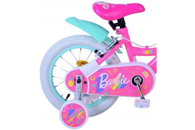 Barbie Kinderfiets - Meisjes - 14 inch - Roze - Twee handremmen